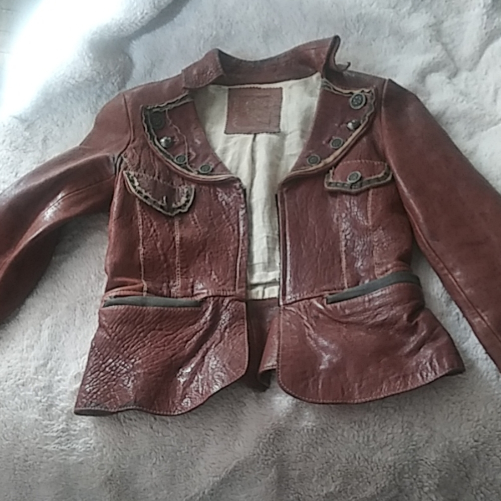 My Tribe lather jacket